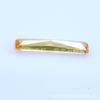 Fábrica de Wuzhou Rectangular Extendido Piedra Artificial Circonita Diamante Suelto Accesorios para Joyería