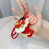Buquê Criativo Pequeno de Rosas, Corrente para Pendurar Chaveiro de Carro, Pingente de Bolsa de Alta Qualidade, Presente para Melhor Amiga