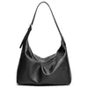 Nuevo Modelo Otoño 2026 Bolso Hobo Clásico de Piel de Vaca Curtida al Vegetal, Gran Capacidad, Bandolera Cruzada, Debajo del Brazo, Forma de Empanada, Bolso de Piel Genuina para Mujer
