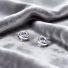 Pinzas para Oreja sin Perforación de Circonita Mobius para Hombres, Diseño Magnético de Nicho, Lujo Ligero, Pendientes de Moda de Gama Alta para Mujeres
