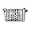 Bolsa de Cosméticos Estilo Étnico Vintage Poliéster Gran Capacidad Bolso de Mano Salida Portátil Almacenamiento de Cosméticos Lápiz Labial Bolsa de Lavado
