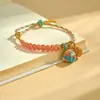 Pulsera de Cuerda Colorida del Festival del Bote del Dragón Cuerda Roja Tejida a Mano para Niños Bebés Pequeños Zongzi Cuerda de Mano Festival de Mayo Regalo por Lote