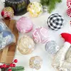 Esferas Navideñas Transfronterizas, Bolas Decorativas para Árbol de Navidad, Bolas Colgantes para Ambiente Festivo, Accesorios, Bolas de Plástico, Pintadas al por Mayor