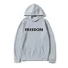 Sudaderas Charlie Kirk Moda Hombres/Mujeres Estética Harajuku Letra Sudaderas de Libertad Unisex Otoño Invierno Casual Sudadera con Capucha