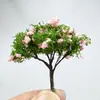 Mesa de Areia de Construção DIY Materiais para Modelos Feitos à Mão Árvores Miniatura Árvores Prontas Modelo de Micro Paisagem Árvores para Jardim