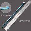 Directo del fabricante: Ganchillo de aleación de aluminio con mango largo 27cm Herramienta de tejido para el hogar, ganchillo de metal colorido de alta calidad