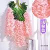 Guirnalda de Flores Artificiales de Glicinia al por Mayor Decoración para Colgar en el Techo Decoración de Boda Ramo de Flores Enredadera de Plástico Guirnalda de Flores Morado Violeta