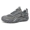 Nuevos Zapatos de Hombre de Otoño Malla Transpirable Suela Suave Ligera Zapatos de Senderismo Versátiles Zapatos Deportivos para Exteriores Zapatos Casuales de Papá de Moda