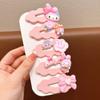 Clipe de cabelo infantil bonito Coulomie bb Hairpin 2024 Novo clipe frontal da menina de verão Grampo de cabelo quebrado Acessórios de cabelo