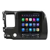 Adecuado para Honda Civic 07-11 Pantalla Vertical Android Pantalla Grande Navegación Coche GPS Sistema de Navegación Inteligente Dispositivo Todo en Uno