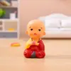 Figura Creativa de Micro-Paisaje de un Pequeño Monje con Gran Mérito, Juguete de Moda, Decoración de Coche, Decoración de Escritorio de Oficina, Regalo