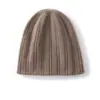 Gorro de color liso, nuevo estilo otoño/invierno, 100% cachemira pura, gorro cálido, gorro de punto versátil, gorro para ciclismo al aire libre, gorro para clima frío, gorro para cubrir la cabeza