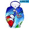 Sudadera con capucha 3D con estampado digital periférico de animación de dibujos animados de Amazon para hombre y mujer