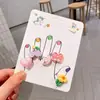 Anel infantil fofo desenho animado menina pulseira ajustável anel de bebê aniversário presente de jardim de infância anel de brinquedo