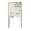 Cortina de Puerta Estilo Chino Cortina Divisoria Modelo Nuevo 2026 Dormitorio de Gama Alta Uso Doméstico Protección de Privacidad Super Elegante Entrada Cortina de Media Longitud