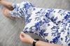 Pantalones finos de primavera y otoño de gran tamaño elásticos de gran venta para mujer, leggings de uso, pantalones florales ajustados, suaves y a cuadros, talla grande