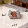 Micro-Paisaje Creativo Estilo Clásico Grulla Rocalla Cascada Estanque Jardinería Paisajismo Decoración DIY Accesorios Adornos Pequeños