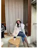 Versão em Couro de Vaca~Fivela Estilo Britânico Couro Genuíno Salto Grosso Botas de Cano Alto Botas Femininas Inverno Sola Grossa Botas de Cavaleiro Botas Longas Femininas