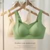 Popular Sujetador sin Costuras con Copas Fijas para Mujeres con Busto Pequeño, Push-Up y Levanta, Sin Varillas, Delgado de Verano Transpirable, Sujetador de Belleza para la Espalda