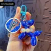 Muñeco Panda Llavero de Dibujos Animados Lindo Panda Troyano Exquisito Colgante para Coche Pareja Mochila Regalo Venta al por Mayor