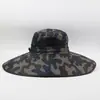 Sombrero de Pescador de Ala Ancha Camuflaje para Exteriores Sombrero con Protección Solar Plegable Sombrero de Montañismo Anti-UV Sombrero de Verano para Hombre