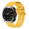 Para Samsung watch ultra correa de reloj 47mm plana Hebilla Samsung color metal correa de silicona