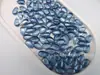 8X14mm Gota d'Água Vidro Tcheco Pétalas DIY Feito à Mão Estilo Antigo Grampo de Cabelo Hanfu Acessório de Cabelo Decoração