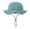 Chapéu de Sol para Bebê Chapéu de Praia para Menina de Primeira Infância Chapéu de Verão Ajustável para Exterior Proteção Solar para Bebê Chapéu de Sol Chapéu de Sol para Pesca de Bebê