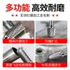 Acero de Tungsteno Cabezal de Rectificado Lima Rotatoria Cabezal de Rectificado Acero Inoxidable Ampliación de Agujeros Broca de Rectificado 6mm Carburo Cabezal de Rectificado Interno Fresadora