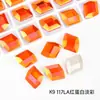 Taladro de uñas de luz mágica con forma de K9 de alta gama, accesorios de taladro para joyería de carcasa de teléfono móvil DIY, diamantes de imitación de vidrio puntiagudos, venta al por mayor