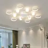 Luz Principal de Sala de Estar 2025 Nueva Popular Luz de Vestíbulo Guangdong Zhongshan Iluminación Paquete Completo para Toda la Casa Combinación Tres Habitaciones y Dos Salas