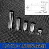 Haste de Guia de Luz com Abertura LDT5.0mm Tampa Redonda com Marcação de Cartão Lâmpada LED Patch Haste Concentradora Transparente de PC