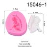 Anjinho Fofo Asas Amor Fin Açúcar Silicone Molde DIY Decoração de Carro Resina Cola de Gota Ornamento Molde