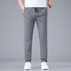 Ropa para Hombre Maple House / Nueva Colección Primavera/Verano 2026: Pantalones Casuales Ligeros, Transpirables, de Seda Helada, con Excelente Caída, Estilo de Pierna Recta
