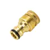 Torneira de máquina de lavar conversão torneira de cobre conector multifuncional conexão de água padrão pistola de lavagem de carro conexões de tubo de água macia