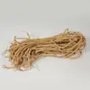 Cuerda de papel trenzada fina de tres hebras tejida a mano artesanías vegetales materias primas muebles para el hogar tejido papel especial ratán