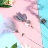 Nuevo juego de palitos de broma para gatos de hadas, juguete con campana de plumas de colores, juego de palitos de broma para gatos