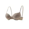 Sujetador invisible ajustable transfronterizo para comercio exterior, sexy, realza el busto, soporte superior, anti-caída, lencería ligera para mujer, venta al por mayor