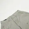Pantalones de Trabajo Lavados Estilo Retro Americano Oso Mágico 2026 Otoño Pierna Recta Personalizados con Spray de Tinta Pantalones de Leñador Pierna Ancha Pantalones Casuales