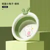 Lavabo Plegable para Niños, Recipiente Portátil para Recién Nacidos, Cubeta de Plástico Espeso para Bebé, Cubeta Pequeña para Bebé en Casa
