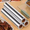 Papel de Aceite, Papel de Aluminio, Horno, Horneado Casero, Freidora de Aire, Papel de Aluminio, Barbacoa, Papel de Aluminio Engrosado para Hornear, Papel con Tapa