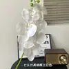 Ventas Directas de Fábrica Flor Artificial Impresa en 3D Orquídea Mariposa Película Táctil Adorno de Decoración para el Hogar Flor Artificial Flor Falsa