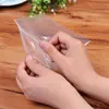 30 bolsa ziplock de seda extra gruesa tamaño pequeño y mediano bolsa sellada bolsa de hueso pe bolsa de embalaje para accesorios de ferretería bolsa sellada transparente bolsa