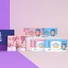 Bolsas Personalizadas por el Fabricante para Empaque de Toallas Sanitarias de Uso Diurno y Nocturno, Bolsas de Empaque de Papel-Plástico Tipo Desplegable Fáciles de Romper para Toallas Sanitarias