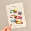 Pinza para el Cabello Negra Sin Costuras para Mujer 2026 Nuevo Clip de Alto Gama para Flequillo Pinza Lateral Accesorio para el Cabello