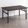 Mesa plegable, no requiere instalación, mesa plegable para montar puestos, mesa baja, mesa de comedor portátil, mesa pequeña rectangular