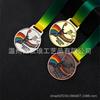 Atletismo Estudantil Maratona Geral Medalha Comemorativa Criativa Jogos Medalha de Metal Folheada a Ouro Atacado