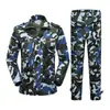 Atacado de Conjuntos de Uniformes Camuflados, Uniformes Militares de Treinamento Resistentes ao Desgaste para Estudantes Universitários Masculinos e Femininos, Fabricante de Uniformes Camuflados Respiráveis para Treinamento Físico ao Ar Livre