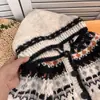 Cárdigan de Mohair Tejido Fair Isle con Capucha Retro para Mujer Estilo Holgado Perezoso Chaqueta Suéter de Otoño e Invierno Top Grueso