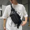 Bolsa Transversal da Moda para Homens, Bolsa de Ombro Casual Estilo Workwear, Mochila Esportiva para Ciclismo e Deslocamento, Leve para Viagens Urbanas